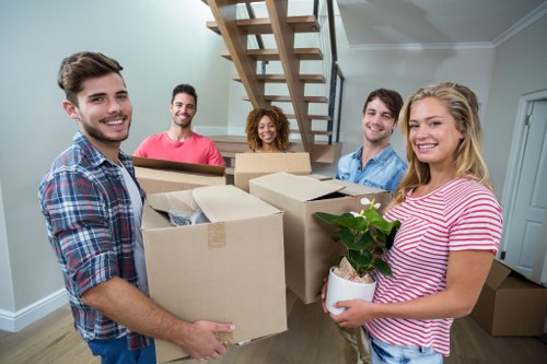 Urgent house move support in Bexleyheath with removal team loading furniture