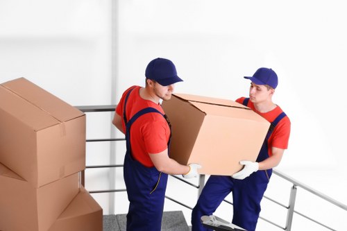 Removal van ready for residential and office relocation in Bexleyheath