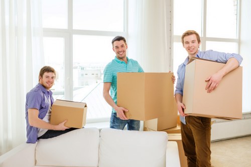Commercial furniture pick-up for an office in Bexleyheath