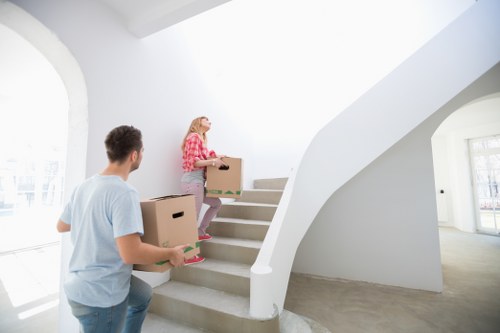 Commercial moving van service helping with business relocation in Bexleyheath