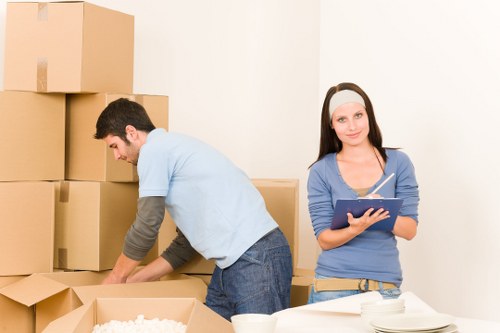 Careful furniture moving during flat removals in Bexleyheath