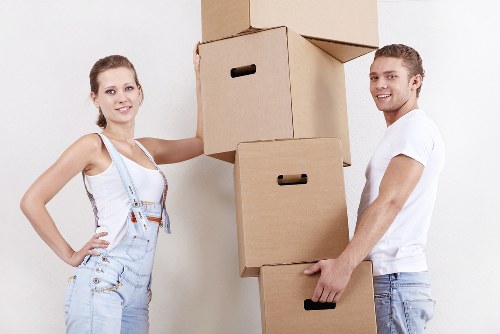 Loaded removals truck for house or office transport in Bexleyheath