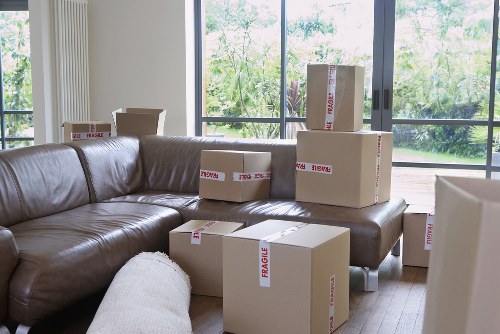 Family preparing for house removals in Bexleyheath